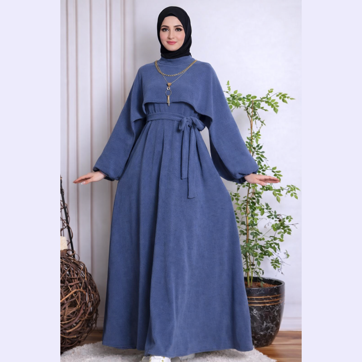 Abaya Vert Prestige
