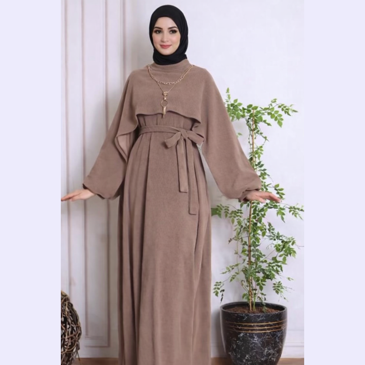 Abaya Vert Prestige